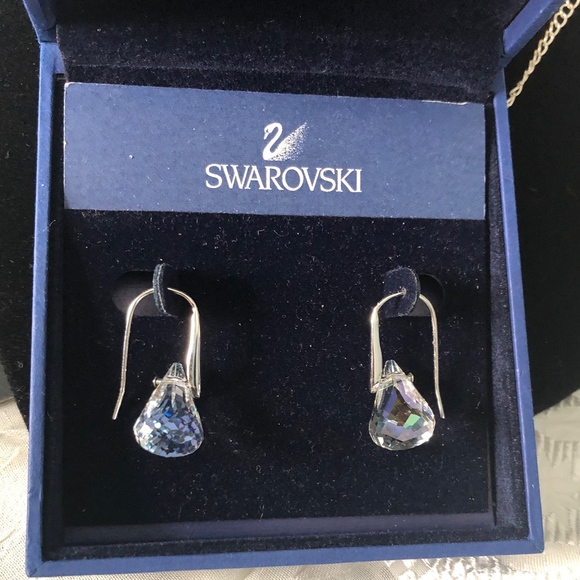 Swarovski Jewelry - NWOT Swarovski Crystal  Lunar Pierced Earrings
